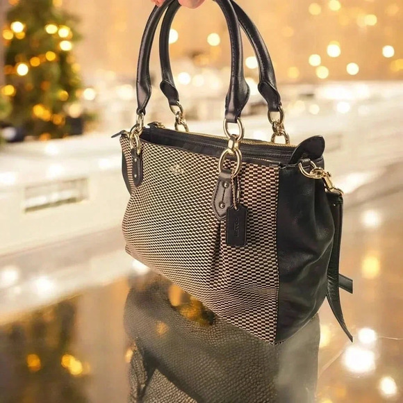 COACH EXPLODED R-E-P COLETTE CARRYALL RARE - Full sized, not mini - Picture 2 of 9